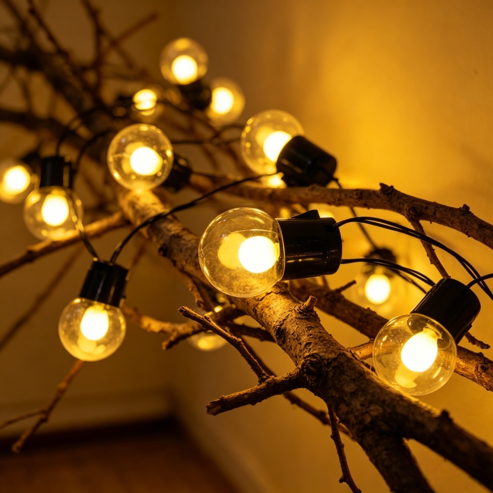 Outdoor Lighting Led Fixtures - 10/20LED Solar Vintage G40 Bulb Outdoor