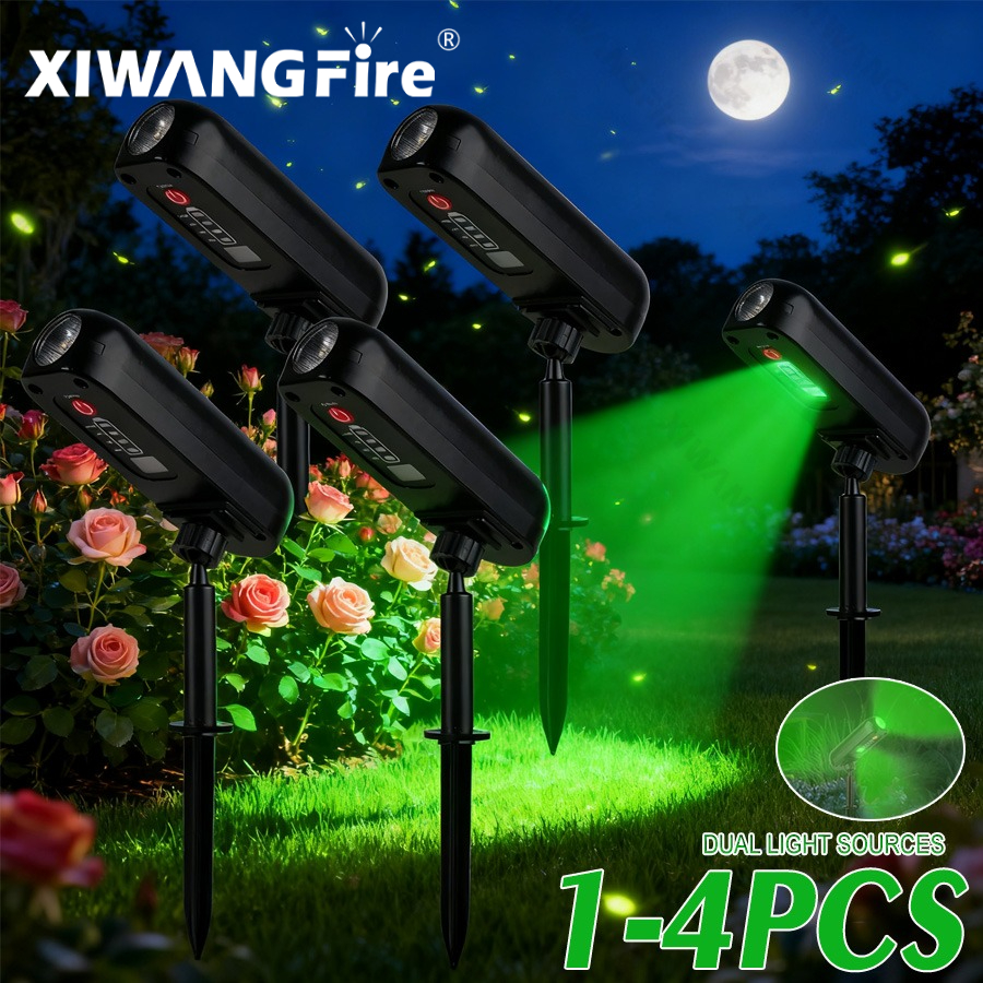 Solar Wall Sconce - 1-4Pack Solar Spotlight & Wall Lamp