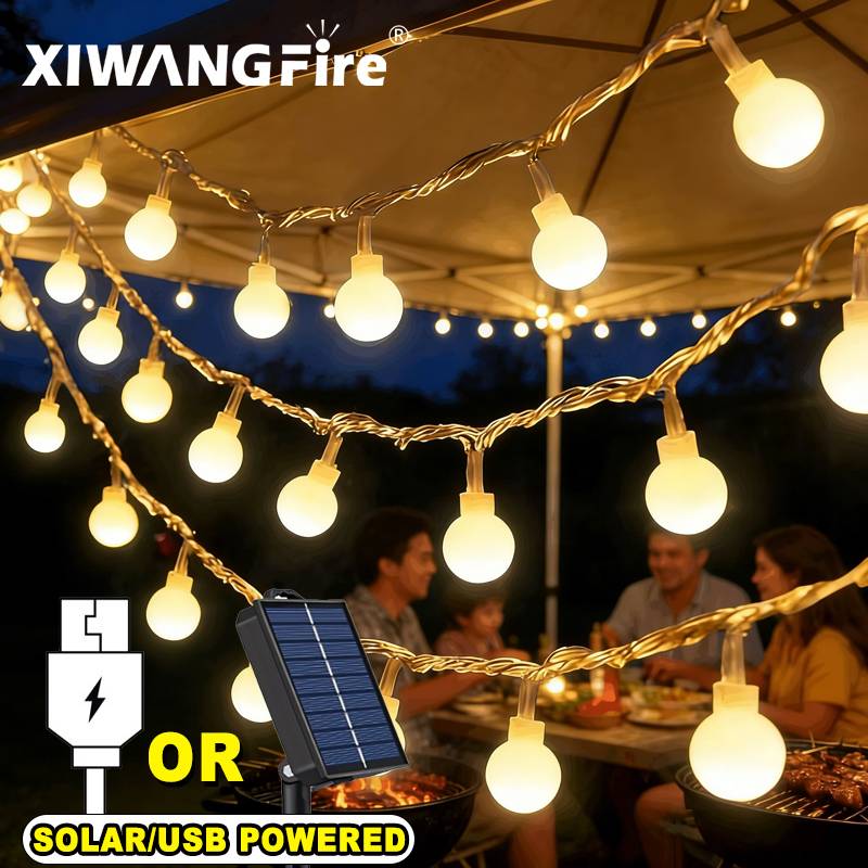 3-10M Solar/USB/Battery String - Outdoor Lighting Garden avis et prix