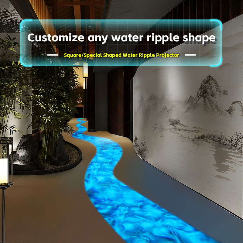 Square Water Ripple Projector  - Outdoor Lighting Logo avis et prix