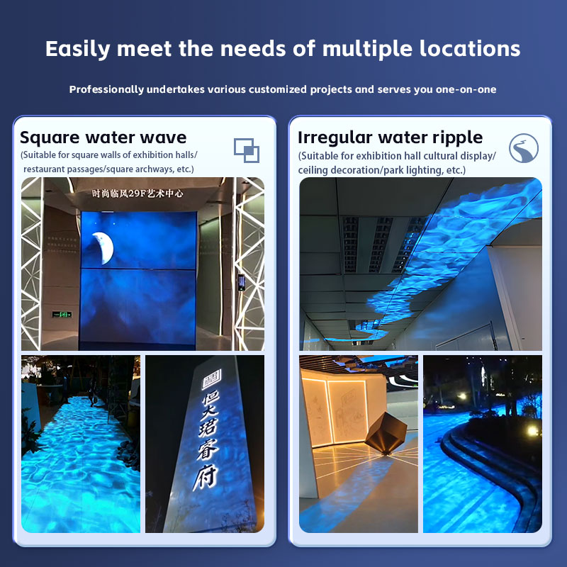 Square Water Ripple Projector  - Outdoor Lighting Logo avis et prix