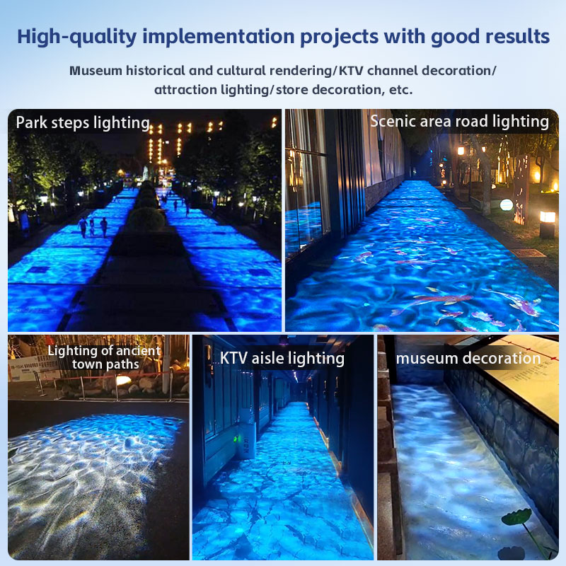 Square Water Ripple Projector  - Outdoor Lighting Logo avis et prix
