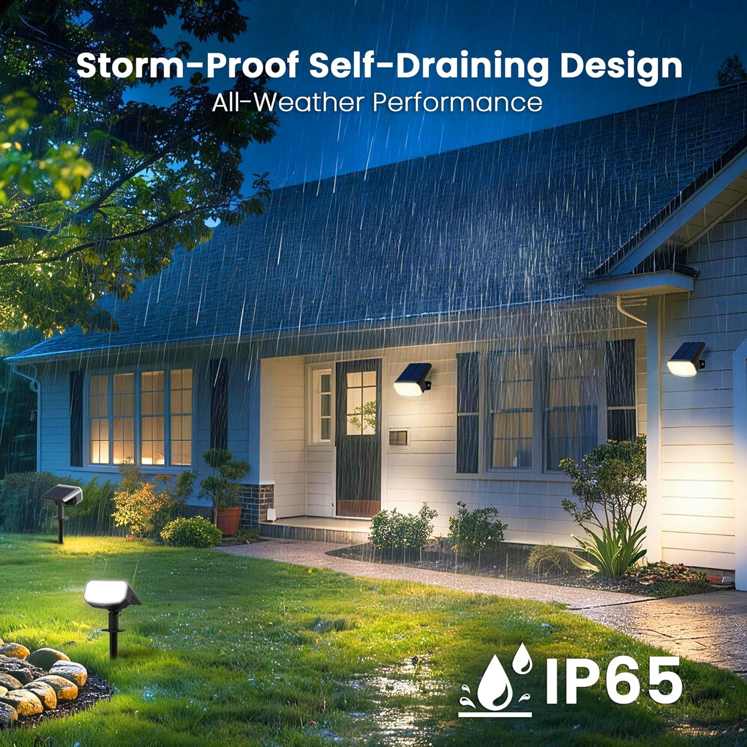 4 Pack IP65 Waterproof Solar O - Outdoor Lighting On Trees avis et prix