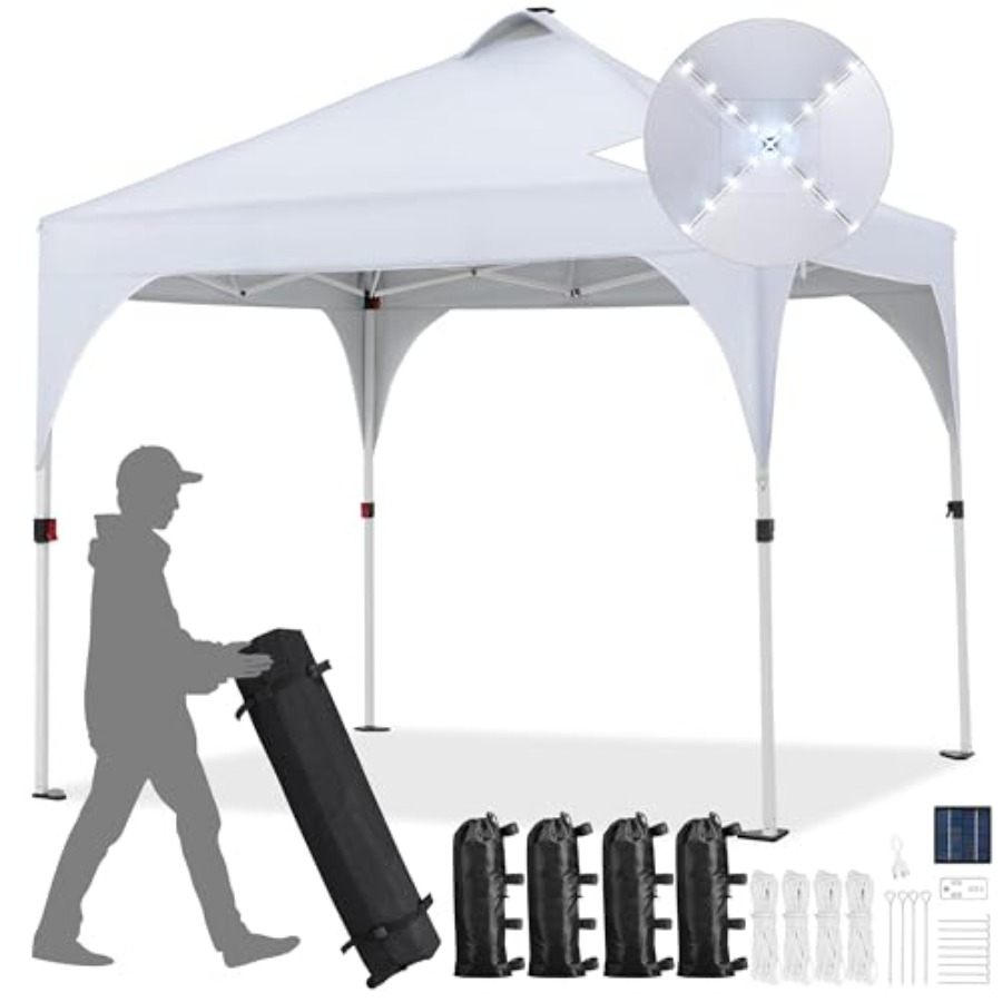 Outdoor garden gazebo tent: 10 - Outdoor Lighting Garden avis et prix