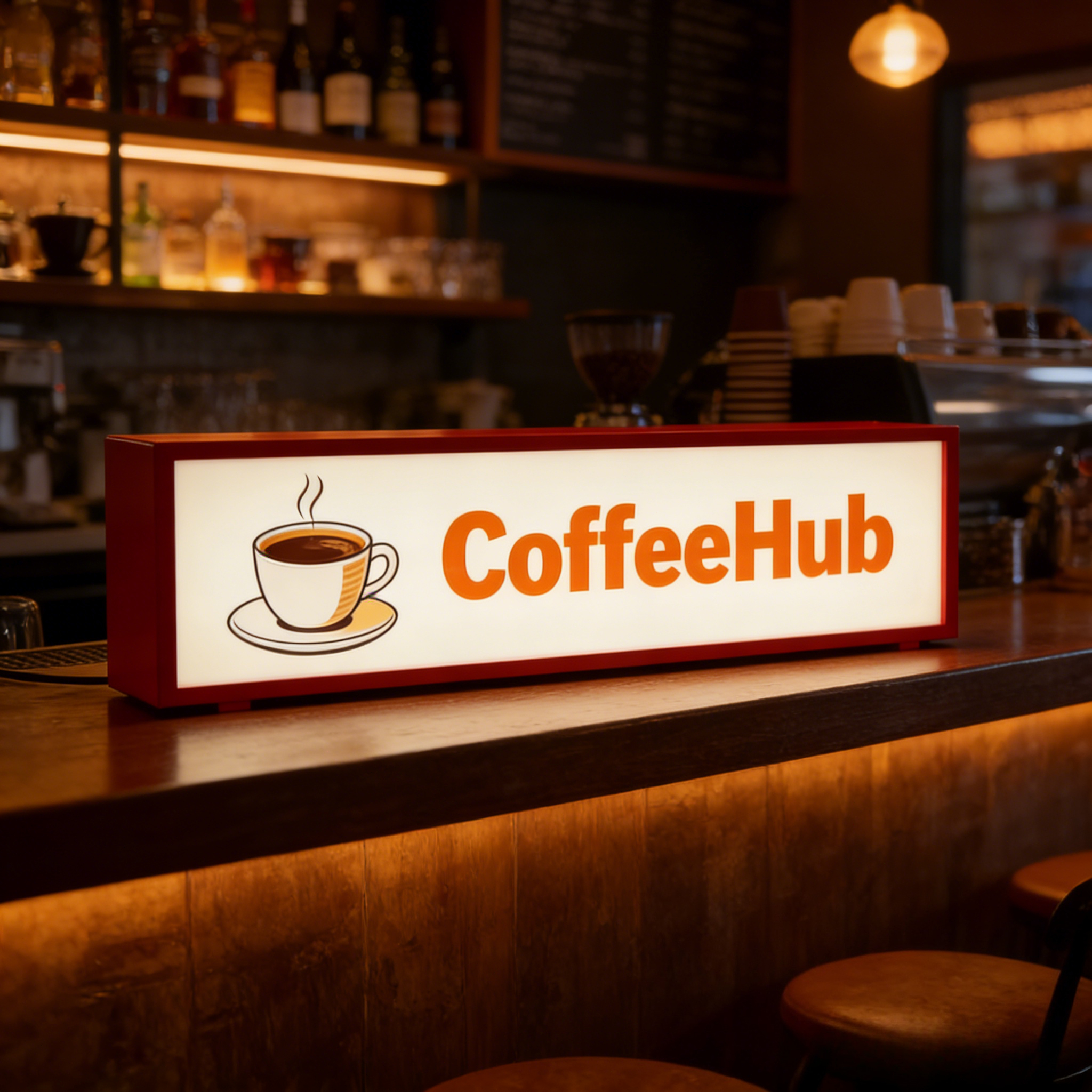 Custom Light Box Acrylic Logo  - Outdoor Lighting Logo avis et prix
