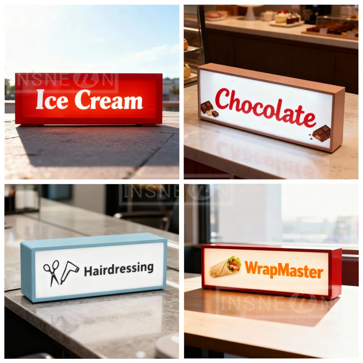 Custom Light Box Acrylic Logo  - Outdoor Lighting Logo avis et prix