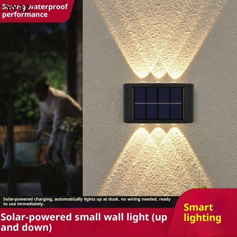 4-10 LED Solar Lamp Outdoor Wa - Solar Wall Sconce avis et prix