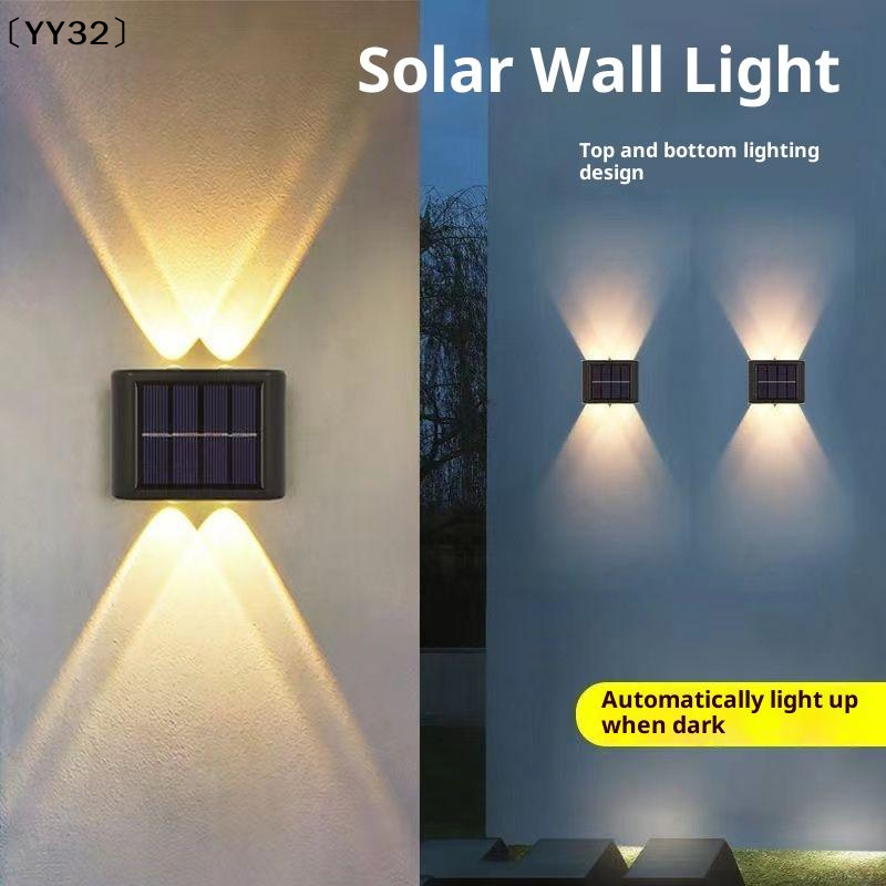 4-10 LED Solar Lamp Outdoor Wa - Solar Wall Sconce avis et prix
