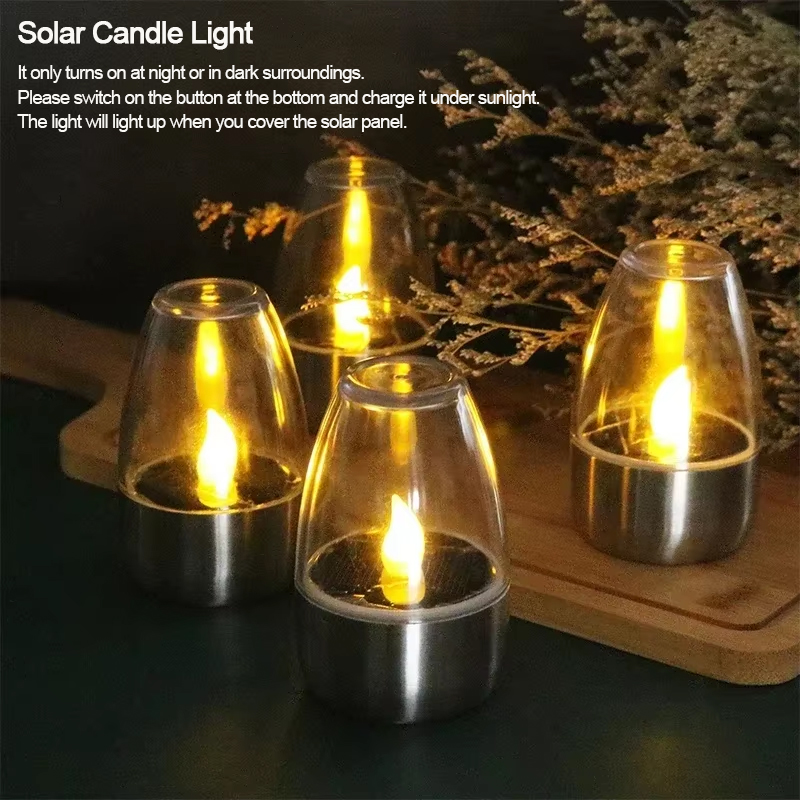 LED Solar Candles Light Flamel - Outdoor Lighting Led Fixtures avis et prix
