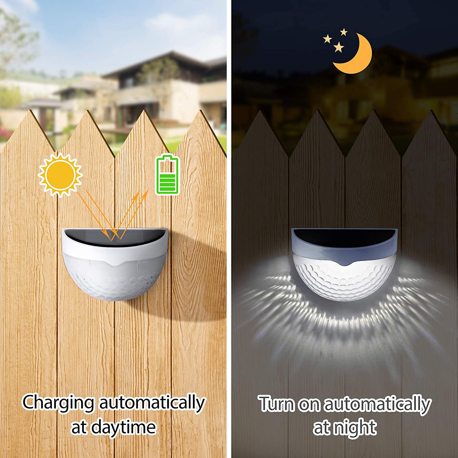 LED Solar Light Outdoor Wall L - Outdoor Lighting Led Fixtures avis et prix