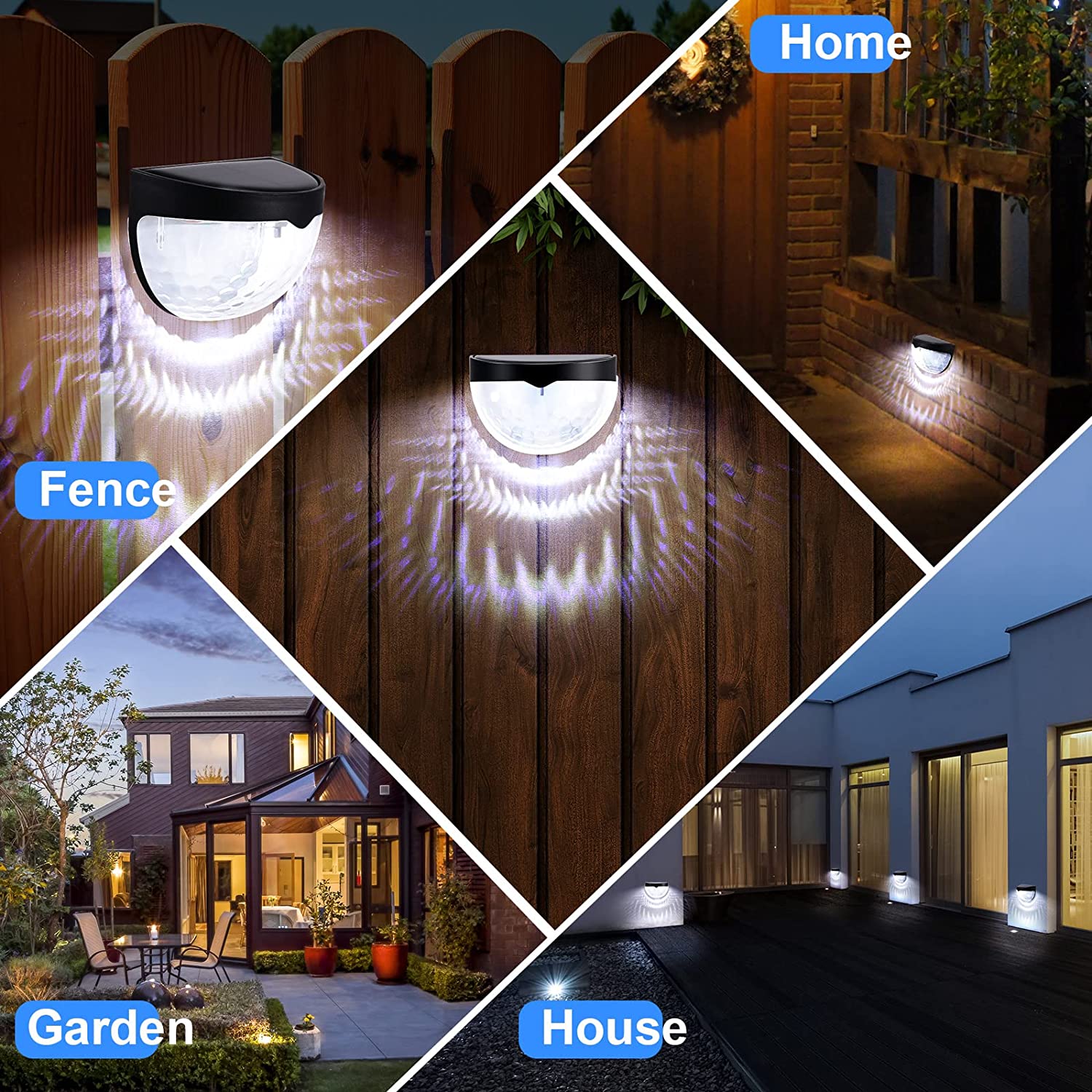 LED Solar Light Outdoor Wall L - Outdoor Lighting Led Fixtures avis et prix