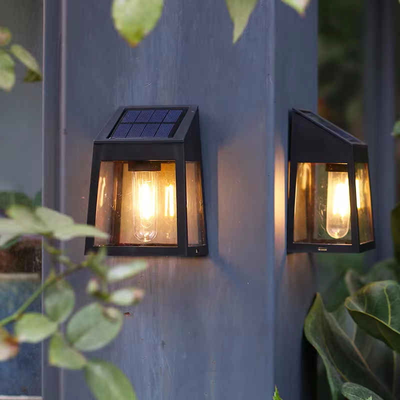 Solar Wall Light Outdoor Water - Solar Wall Sconce avis et prix