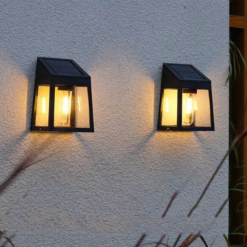 Solar Wall Light Outdoor Water - Solar Wall Sconce avis et prix