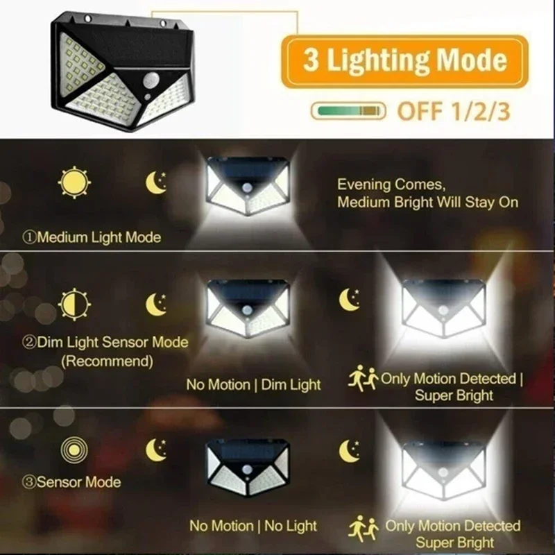 1/2/4PCS Motion Sensor Solar L - Solar Wall Sconce avis et prix