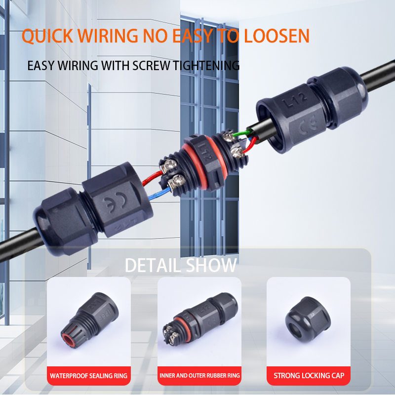 IP68 Waterproof Connector LED  - Outdoor Lighting Wire Connectors avis et prix