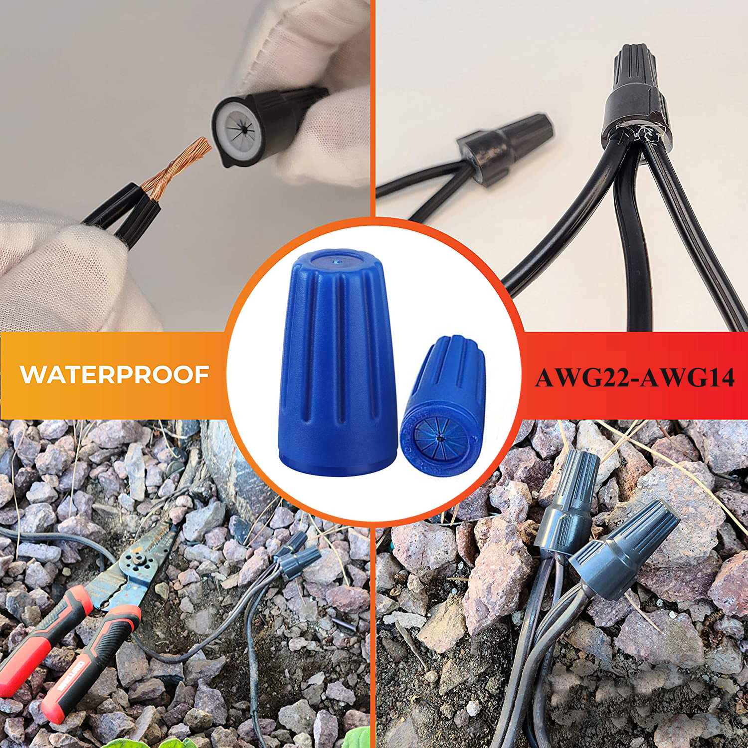 Waterproof Low Voltage Wire Co - Outdoor Lighting Wire Connectors avis et prix