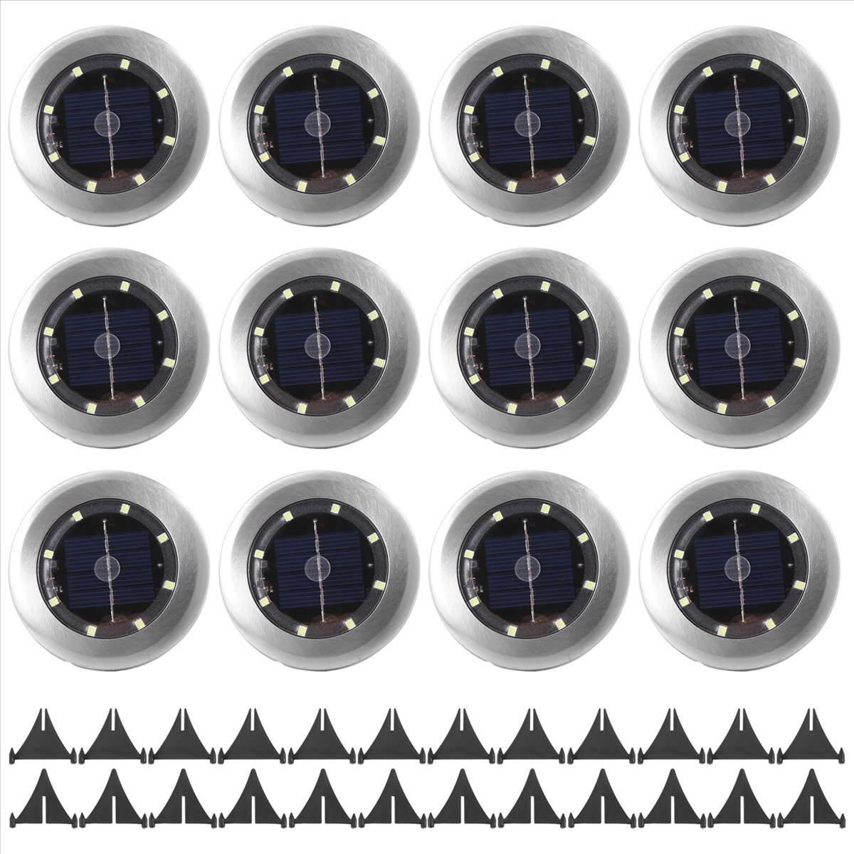 *A14E 12 Pack Solar Lights Out - Outdoor Lighting Led Fixtures avis et prix