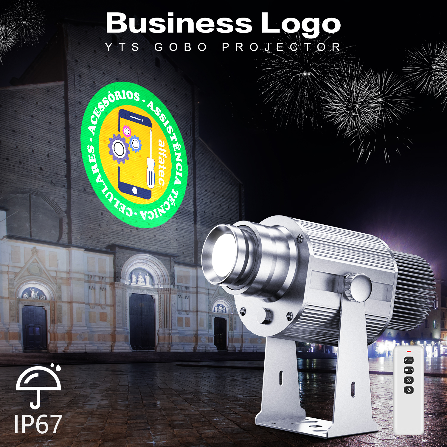 YTS PRO Sliver Gobo Projector  - Outdoor Lighting Logo avis et prix