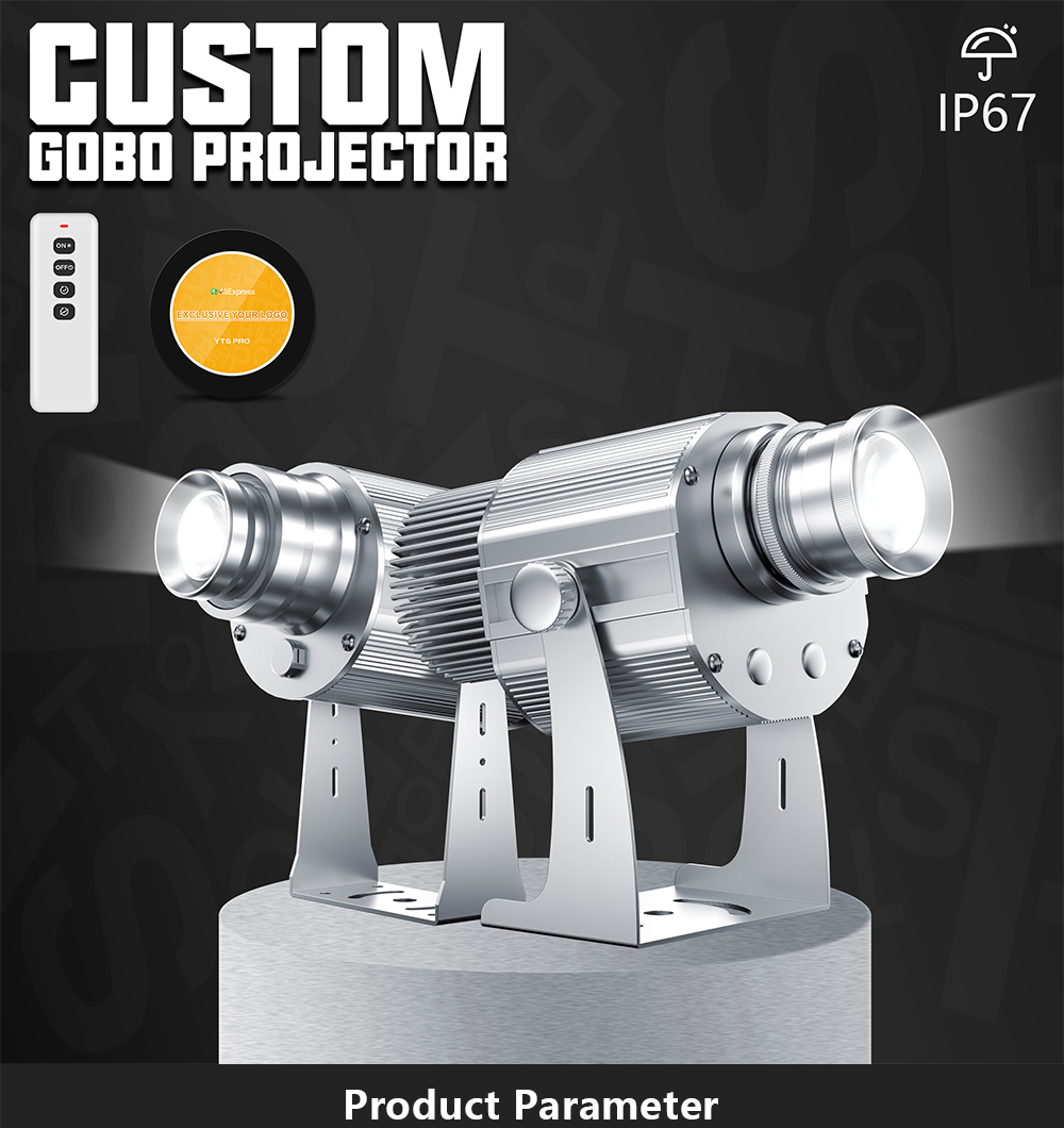 YTS PRO Sliver Gobo Projector  - Outdoor Lighting Logo avis et prix
