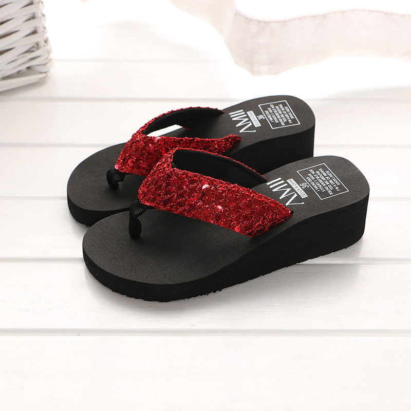 Summer Sequins Slippers Women  - Outdoor Lighting For Your House avis et prix