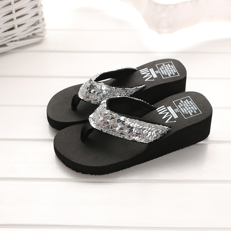 Summer Sequins Slippers Women  - Outdoor Lighting For Your House avis et prix