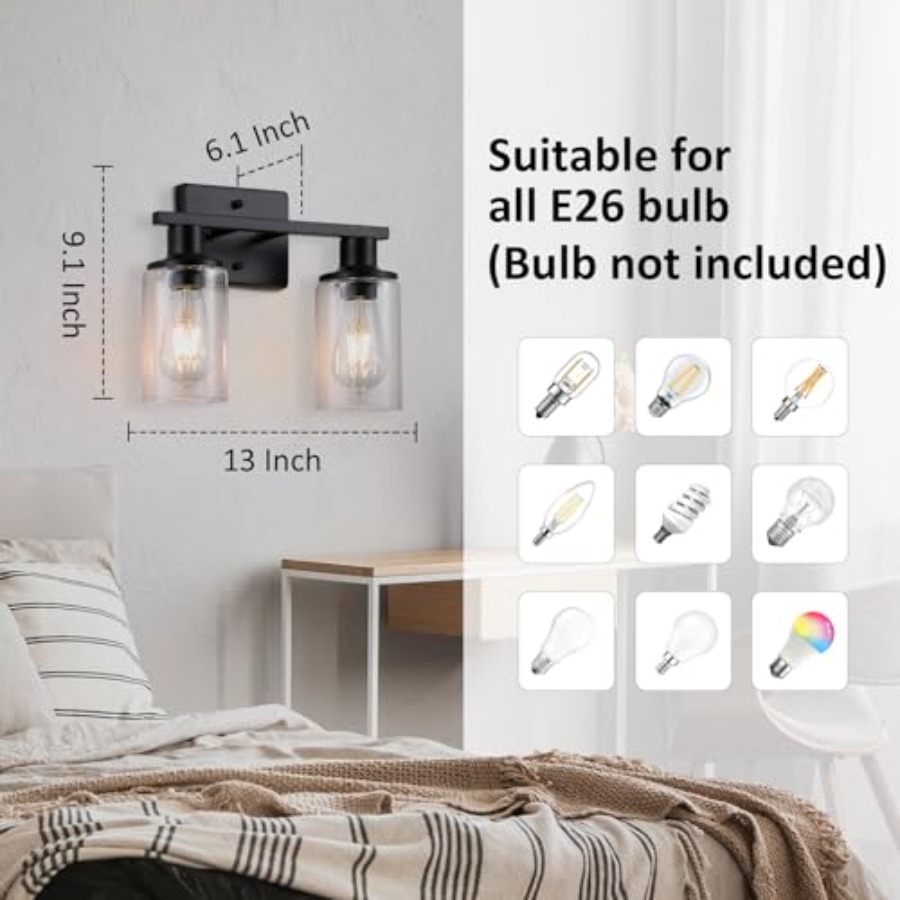 Matte Bathroom Light Fixtures  - Solar Wall Sconce avis et prix