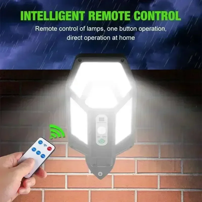 12000LM Powerful Solar Wall La - Led Flood Light avis et prix