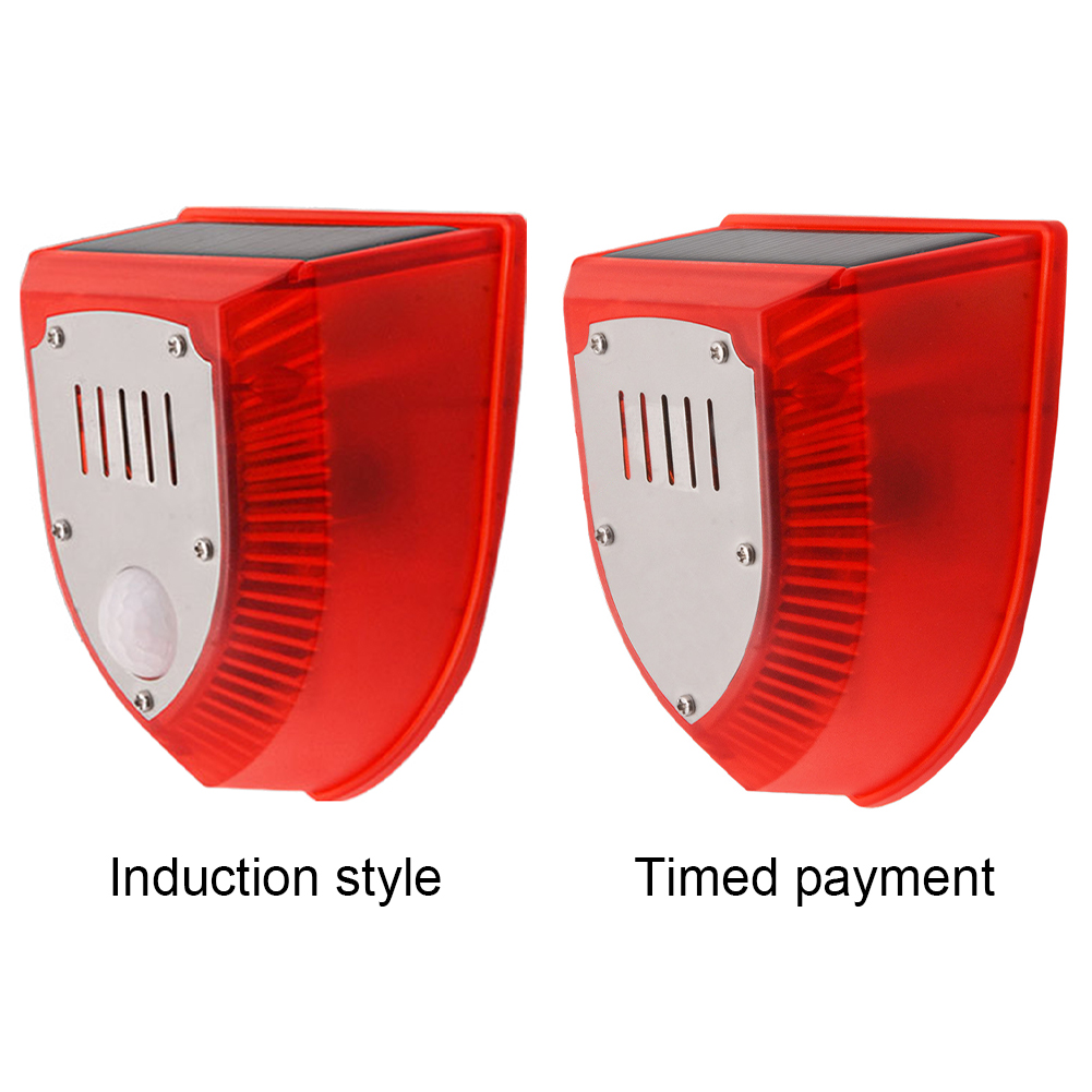 Outdoor Solar Alarm with Motio - Solar Wall Sconce avis et prix