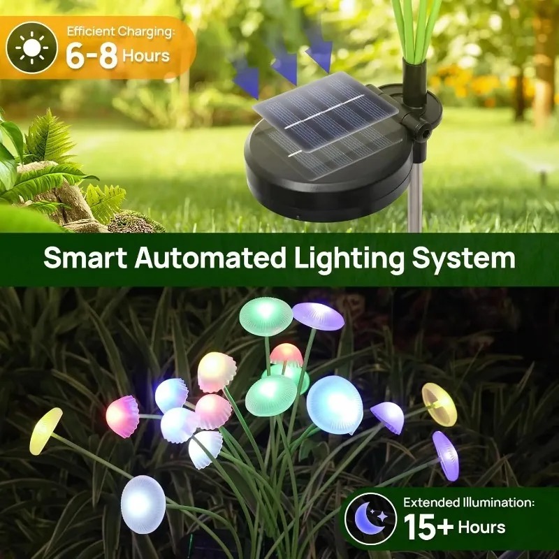 6LEDS Solar Mushroom Ambient L - Outdoor Lighting Led Fixtures avis et prix