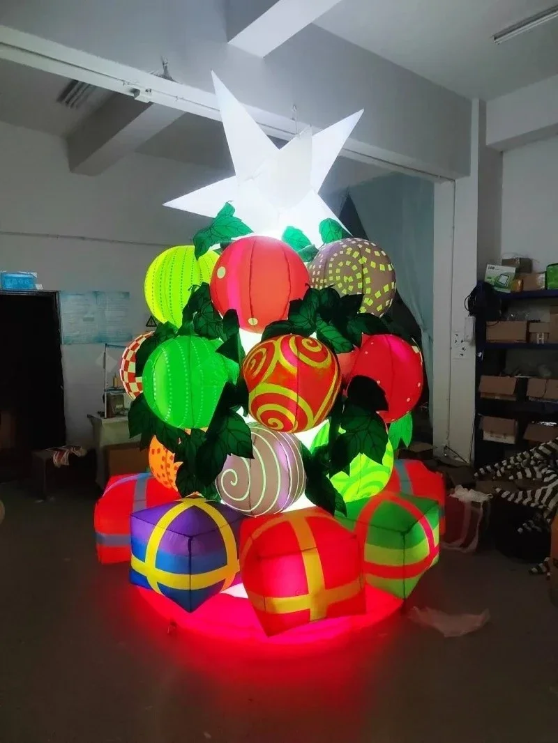 Outdoor Decor Inflatable Chris - Outdoor Lighting On Trees avis et prix