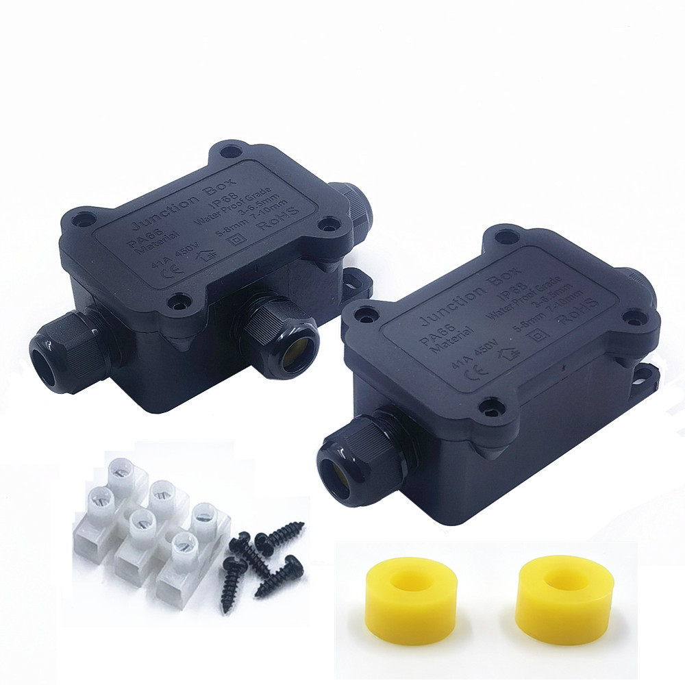 IP68 Waterproof Junction Box 2 - Outdoor Lighting Wire Connectors avis et prix