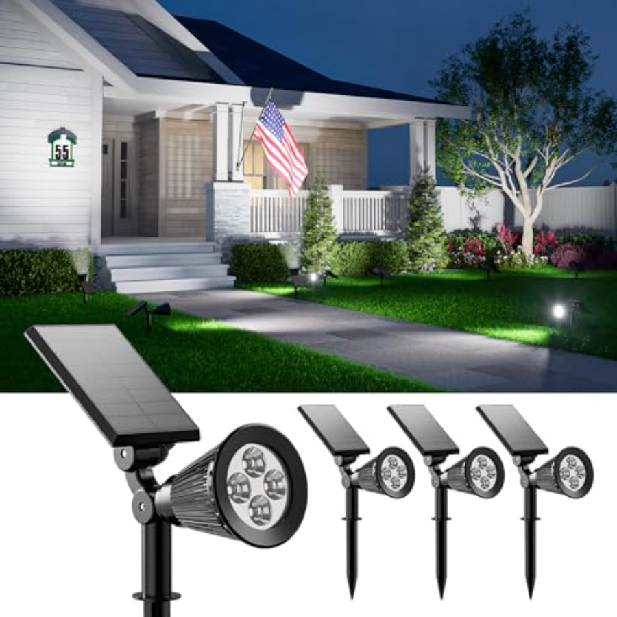 Solar Spotlights Outdoor Water - Led Flood Light avis et prix