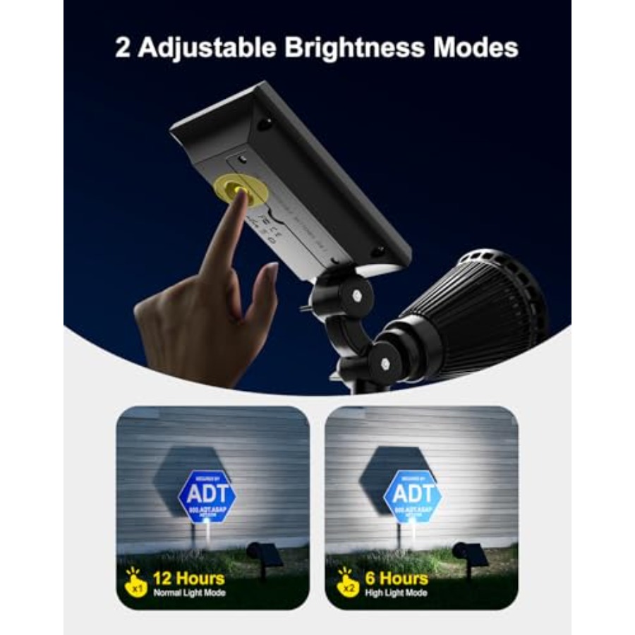 Solar Spotlights Outdoor Water - Led Flood Light avis et prix