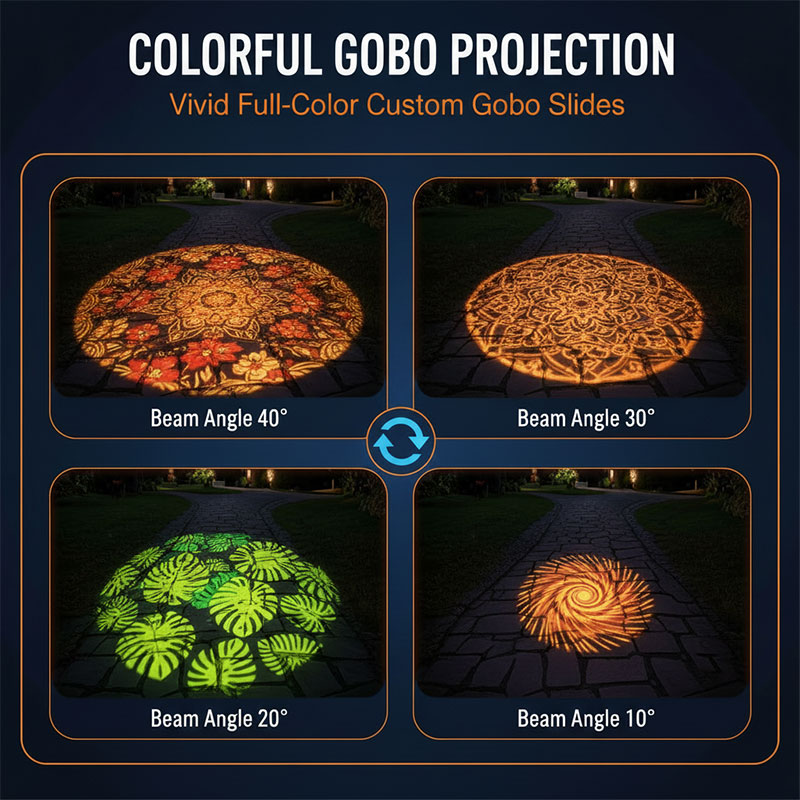 300W Electric Focus Gobo Proje - Outdoor Lighting Logo avis et prix