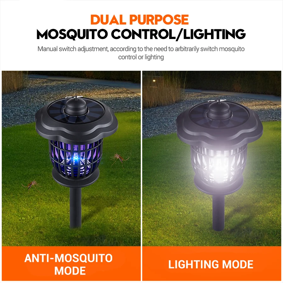 2-in-1 1200mAh LED Solar Light - Outdoor Lighting Led Fixtures avis et prix