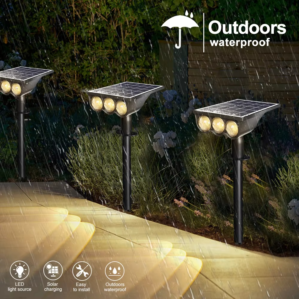 Solar Garden Spot Lights Outdo - Outdoor Lighting On Trees avis et prix
