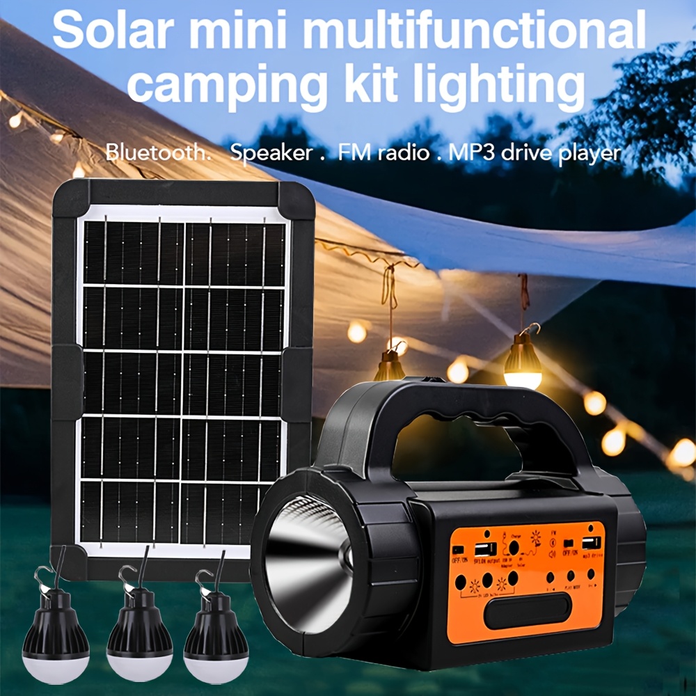 Solar Rechargeable Camping Lig - Led Flood Light avis et prix