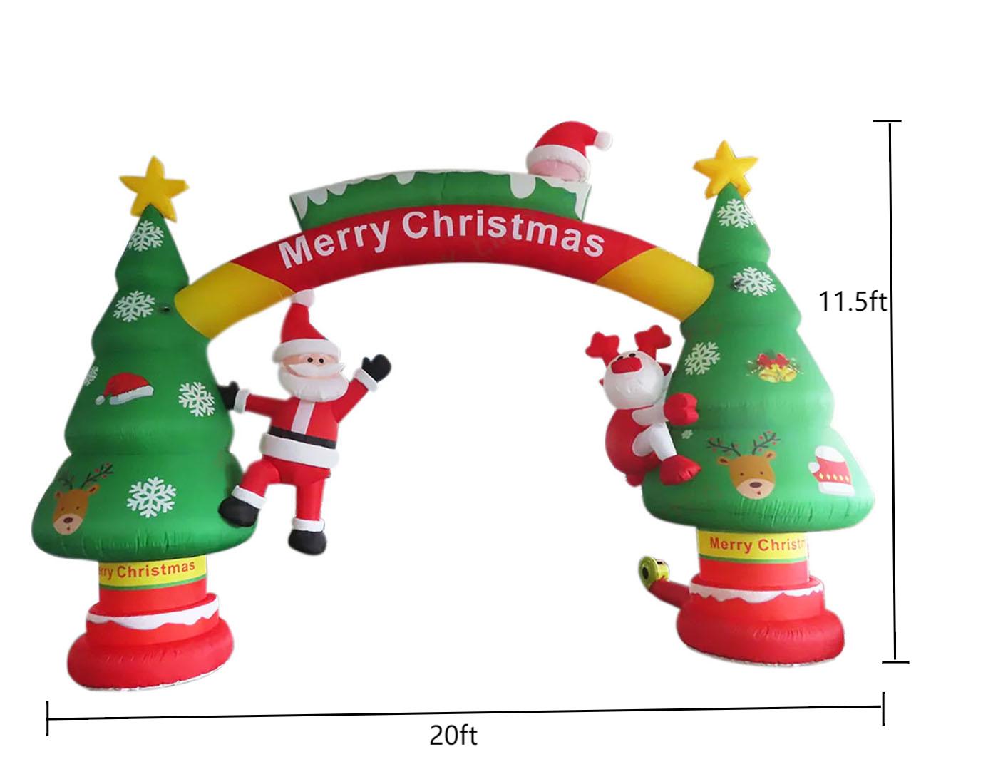 Christmas Inflatable Xmas Tree - Outdoor Lighting On Trees avis et prix