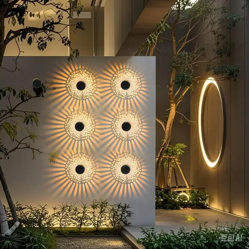 Solar Wall Lights solar hollow - Solar Wall Sconce avis et prix