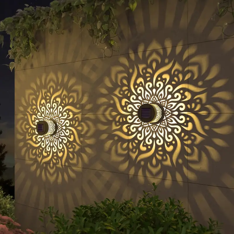 Solar Wall Lights solar hollow - Solar Wall Sconce avis et prix