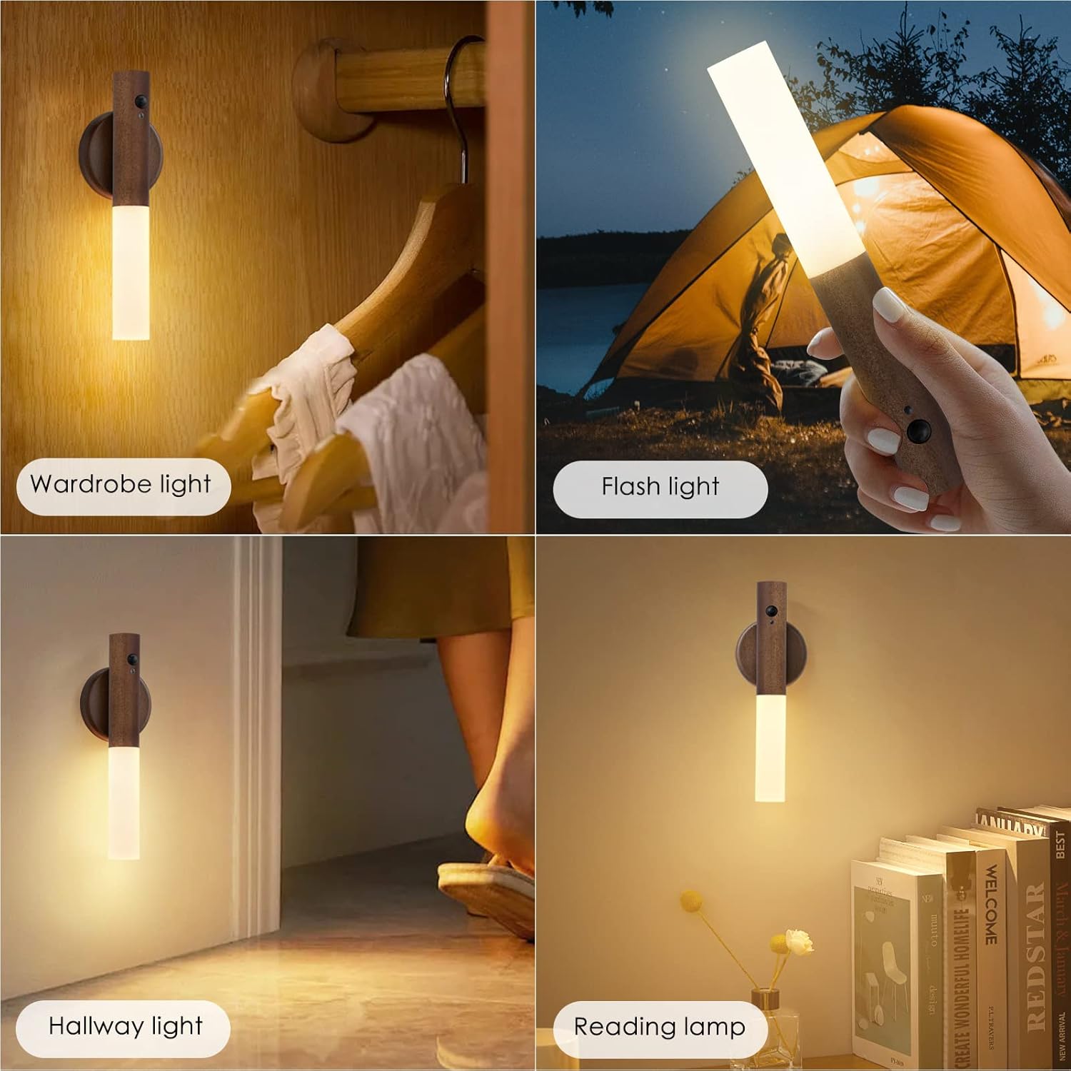 Portable LED Sensor Night Ligh - Solar Wall Sconce avis et prix