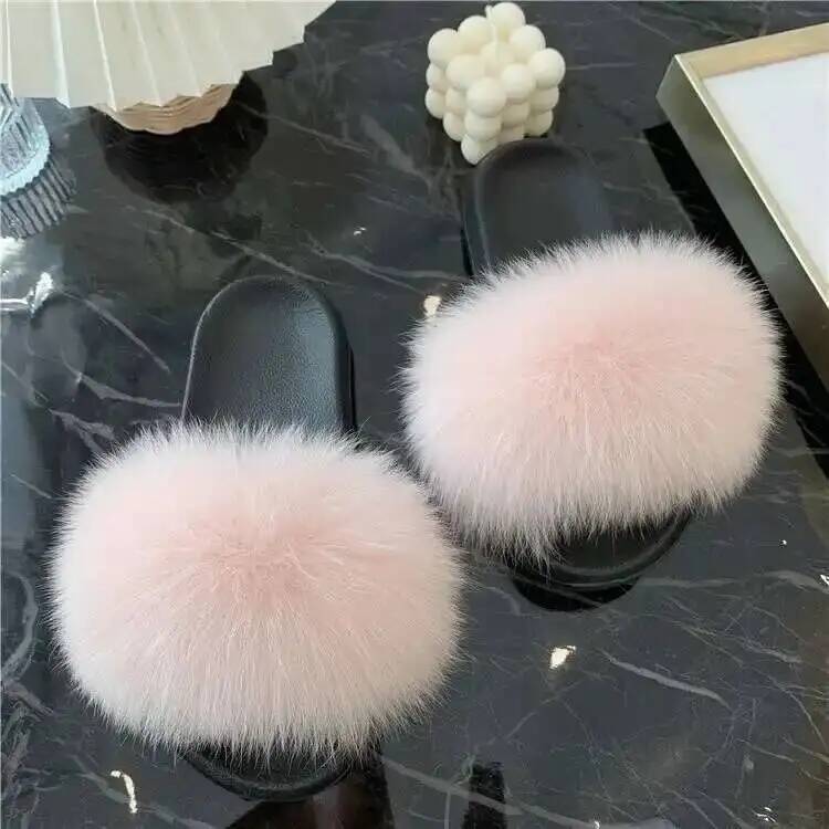 Fox Fur Slippers Luxury Design - Outdoor Lighting For Your House avis et prix