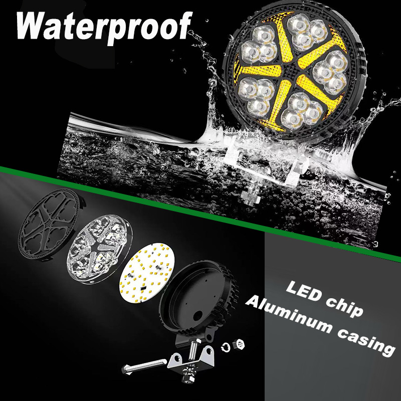 Round 110MM Auto Lighting Syst - Led Flood Light avis et prix