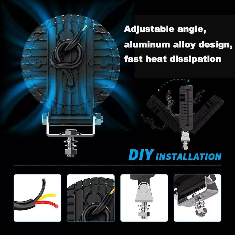 Round 110MM Auto Lighting Syst - Led Flood Light avis et prix