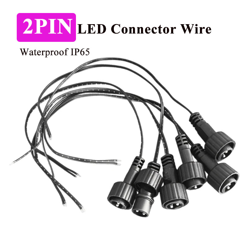Outdoor 2Pin LED Connector wit - Outdoor Lighting Wire Connectors avis et prix