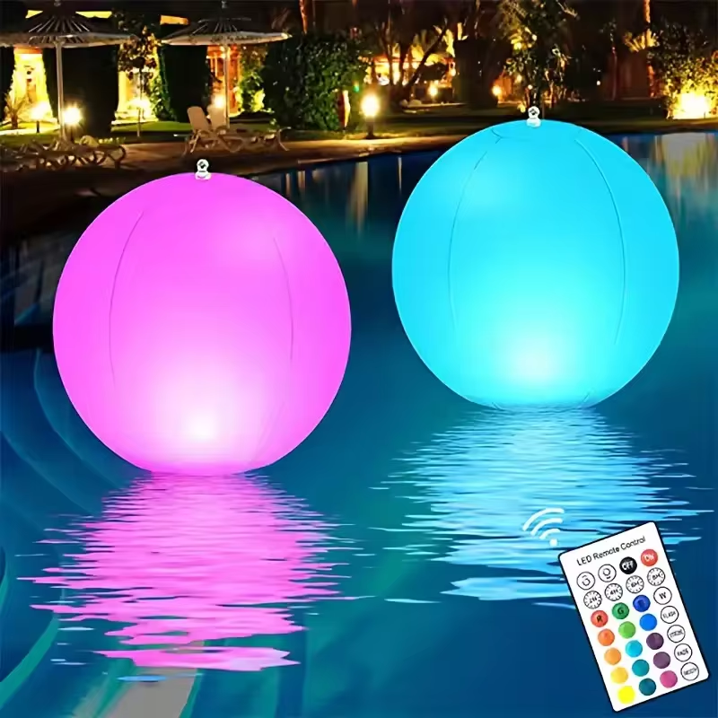 1-5PCS Floating Pool Lights wi - Outdoor Lighting Effects avis et prix