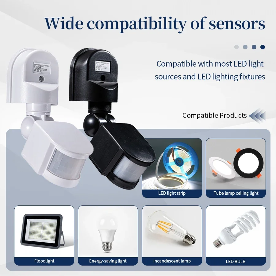 PIR Motion Sensor 220V 110V 12 - Outdoor Lighting Led Fixtures avis et prix