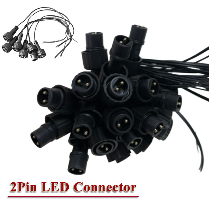 Outdoor LED 2Pin Connector wit - Outdoor Lighting Wire Connectors avis et prix
