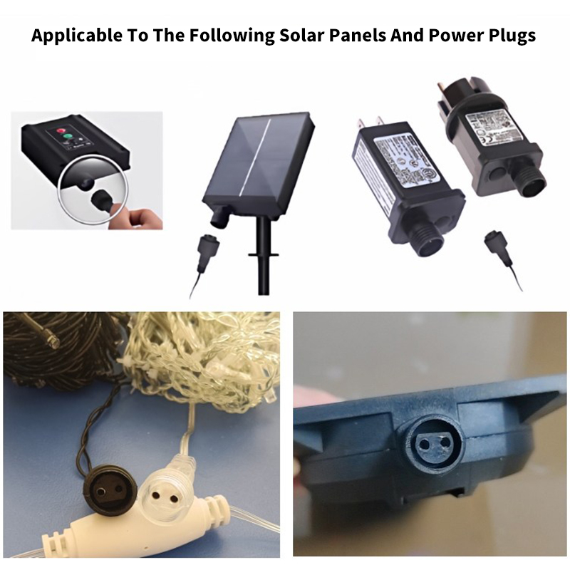 Outdoor LED 2Pin Connector wit - Outdoor Lighting Wire Connectors avis et prix