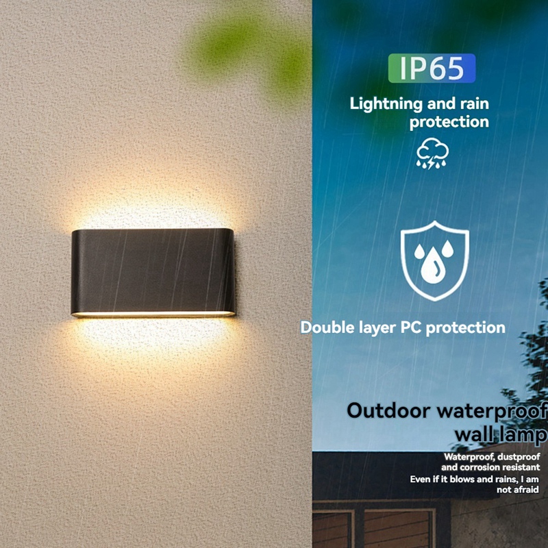 LED Wall Sconce Waterproof Out - Outdoor Lighting Led Fixtures avis et prix